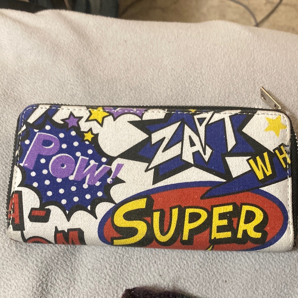 POW ! Super Zapt pattern wallet